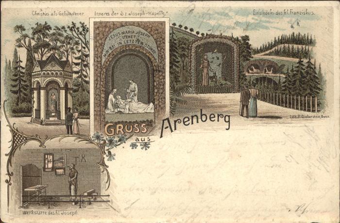 Arenberg Koblenz Kloster Heiligenbilder St. Joseph Kapel