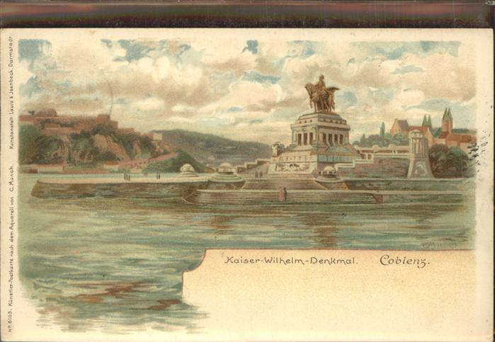 Koblenz Rhein Kaiser Wilhelm Denkmal