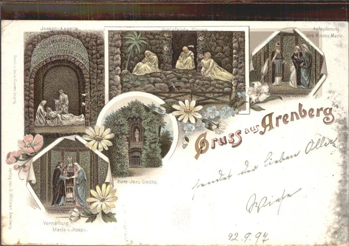 Koblenz Rhein Vermaehlung Maria und Joseph Herz Jesu Grotte