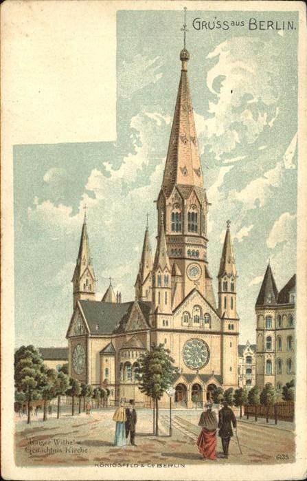 BERLIN  CITY Kaiser Wilhelm Gedaechtniskirche