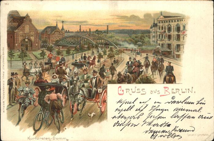 BERLIN  CITY Partie am Kurfuerstendamm