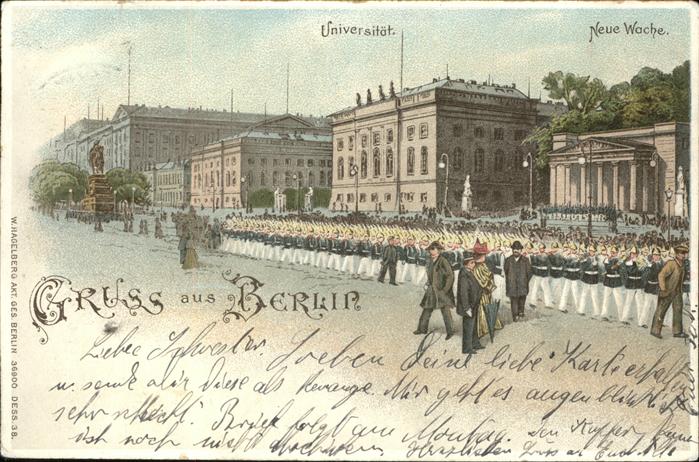 BERLIN  CITY Universitaet Neue Woche