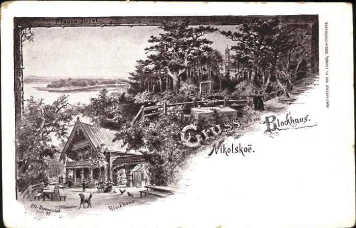 Nikolskoe Berlin Partie am Blockhaus