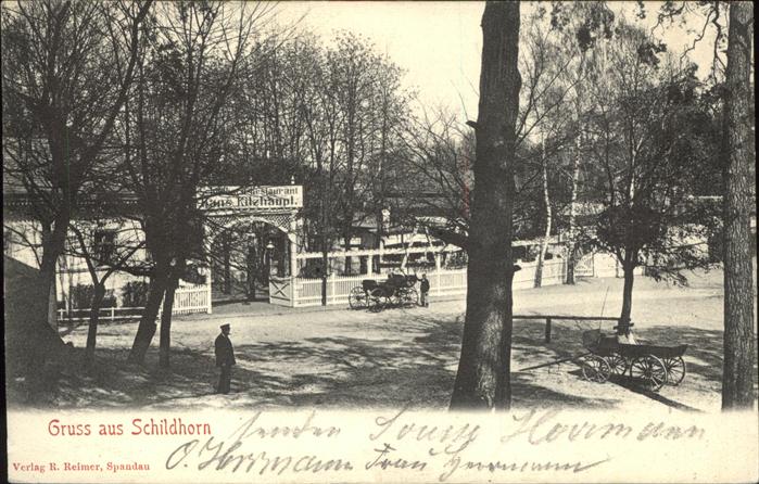Schildhorn Berlin Partie am Restaurant Ritzhaupl