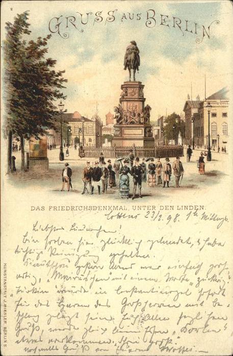 Berlin Friedrichsdenkmal Unter den Linden