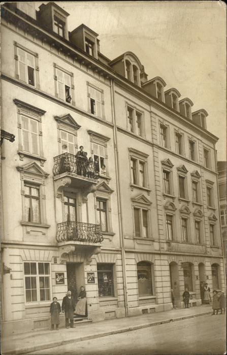 Berlin Strassenpartie Wohnhaus