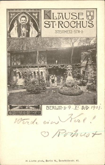 Berlin Klause St. Rochus Verein Seemannsheim