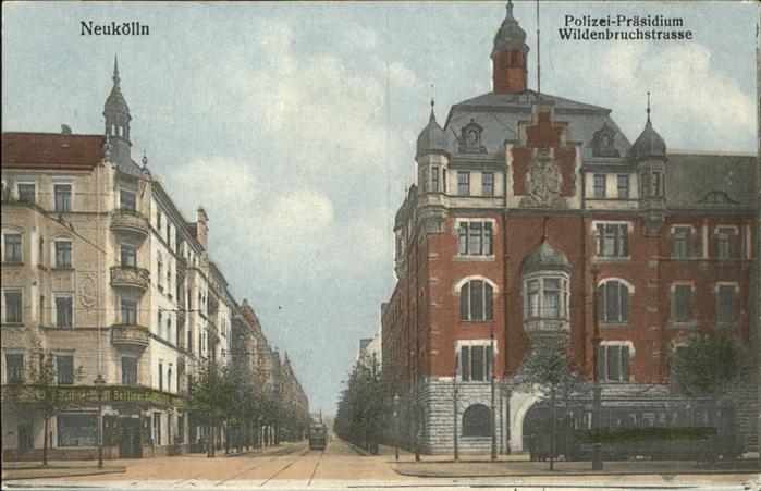 Neukoelln Polizei Präsidium Wildenbruchstrasse St