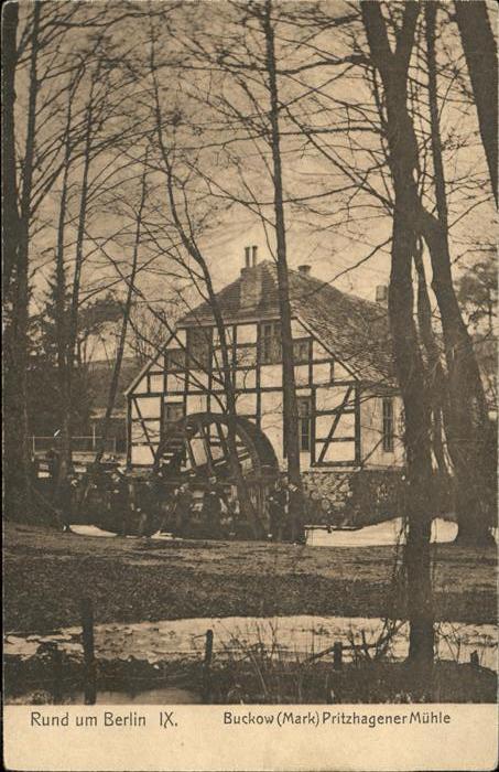 Buckow Berlin Pritzhagener Mühle