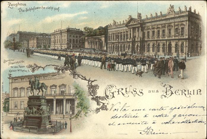 Berlin Schlosswache Denkmal Friedrich der Gros