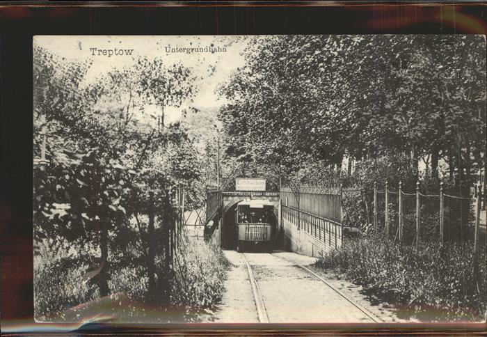 Treptow Berlin Untergrundbahn