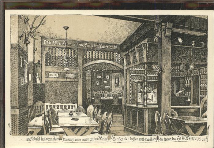 Koblenz Rhein Althistorisches Weinhaus Zum Hubertus