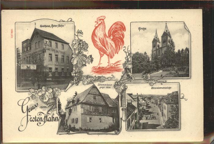 Arenberg Koblenz Gasthaus Roter Hahn Kirche Stammhaus