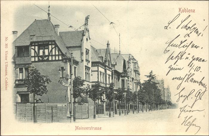 Koblenz Rhein Mainzer Strasse
