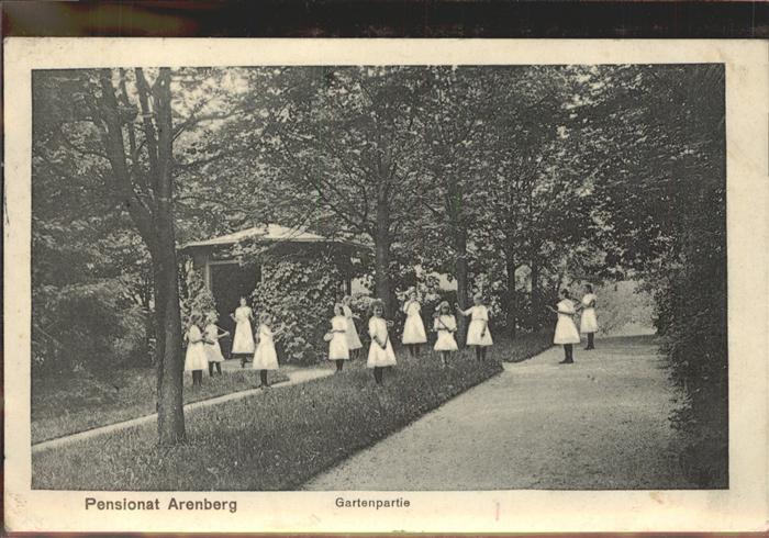 Arenberg Koblenz Pensionat Gartenpartie