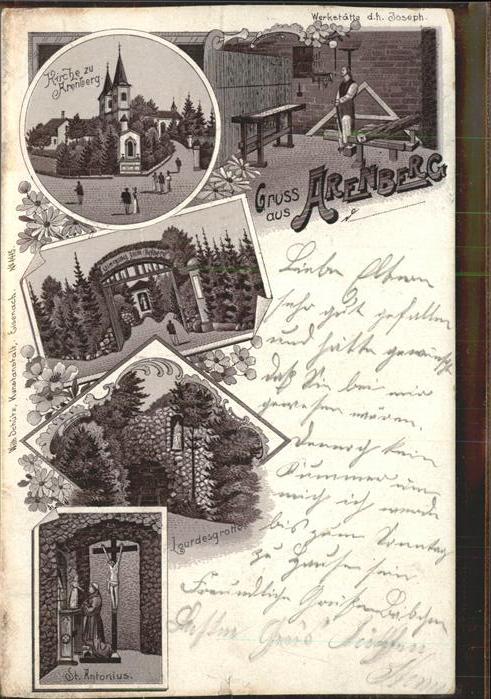 Arenberg Koblenz Kirche Grotte St. Antonius