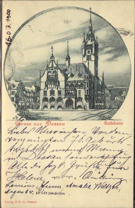 Dessau-Rosslau Rathhaus