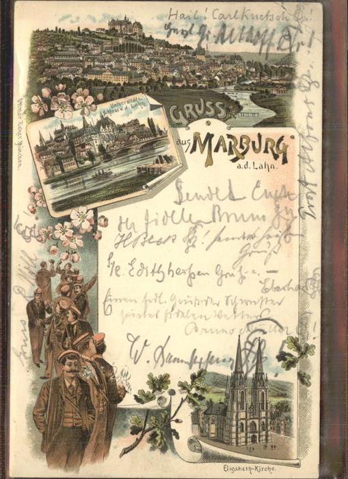 Marburg Lahn Universität Schloss Elisabeth Kirche