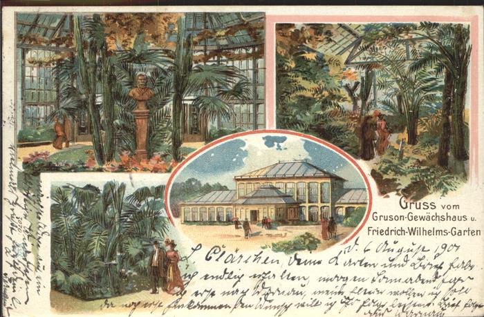 Magdeburg Friedrich Wilhelms Garten Gewächshaus