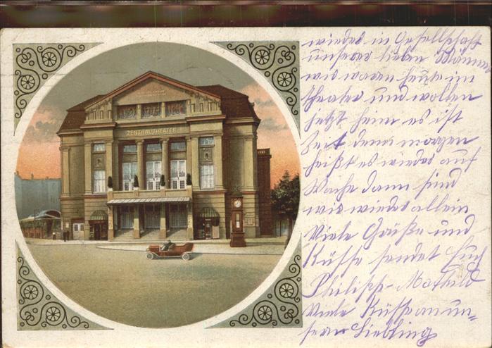 MAGDEBURG  CITY Theater Feldpost