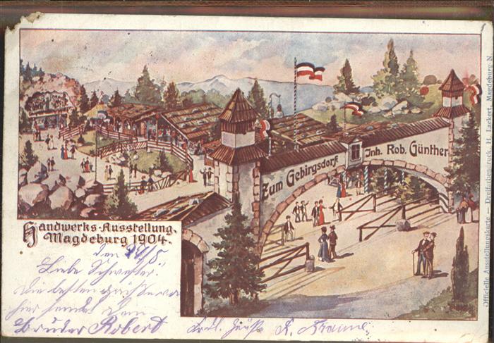 Magdeburg Handwerksausstellung