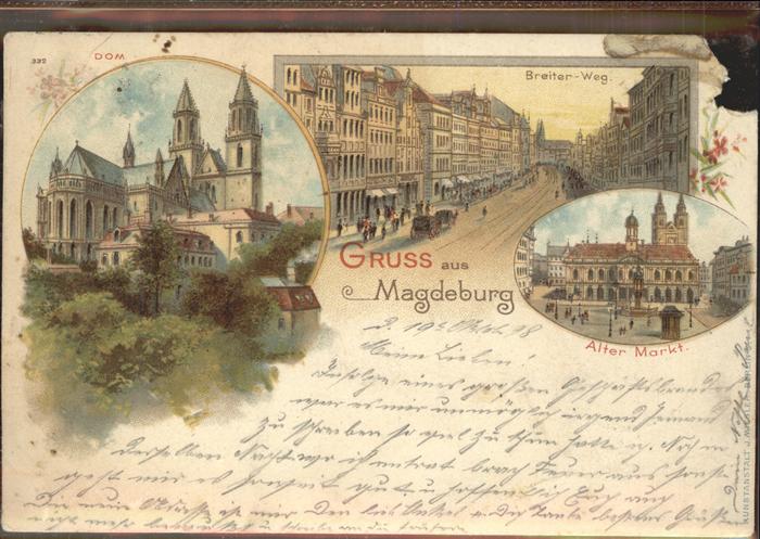 Magdeburg Dom Alter Markt Breiter Weg