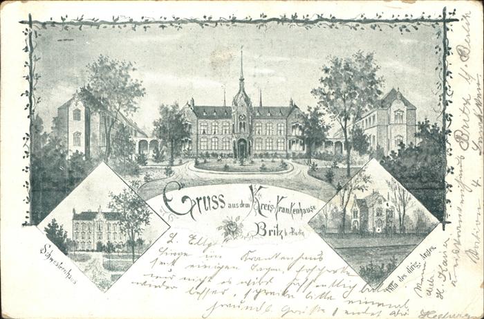 Britz Berlin Kreiskrankenhaus Schwesternheim Villa