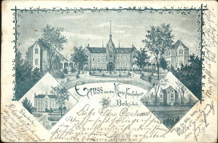 Britz Berlin Kreiskrankenhaus Schwesternheim Villa