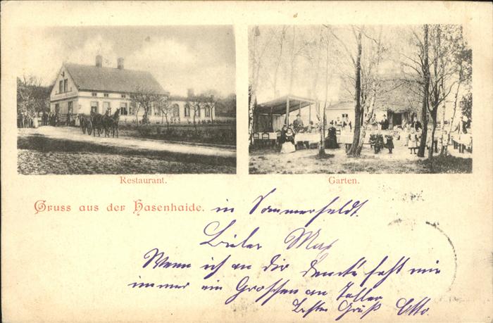 Hasenhaide Berlin Restaurant Garten