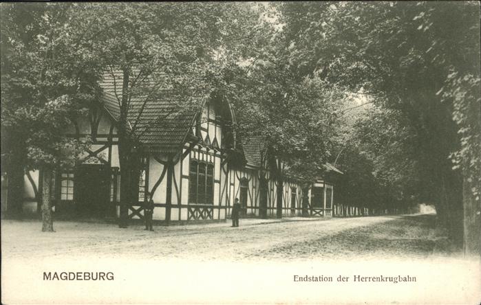 MAGDEBURG CITY Endstation Herrenkrugbahn
