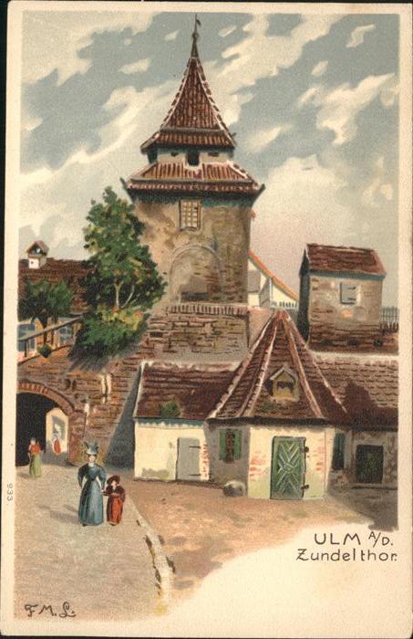 Ulm Donau Zundelthor