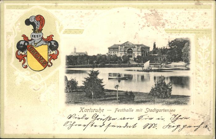 Karlsruhe Festhalle Stadtgartensee