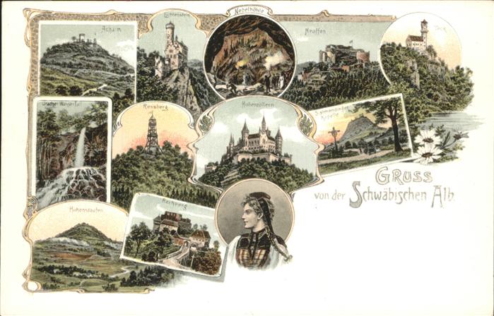 Neuffen Schwäbische Alb Rossberg Rechberg Teck