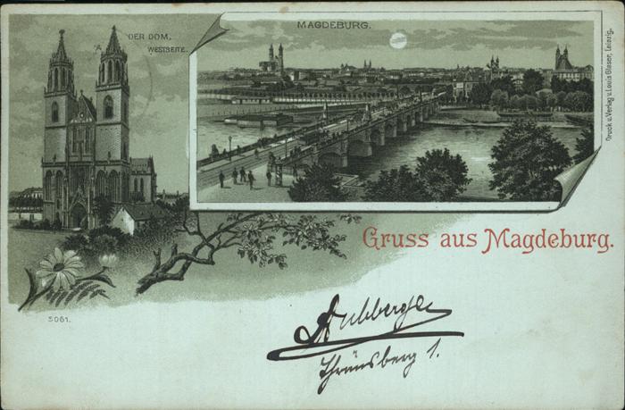 Magdeburg Dom Elbebrücke