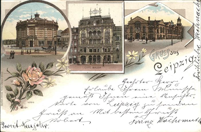 Leipzig Panorama Cafe Bauer