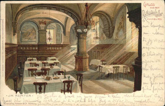 Hamburg Rathsweinkeller Im Remter
