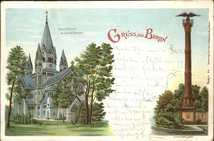Berlin Gnadenkirche Invalidenpark