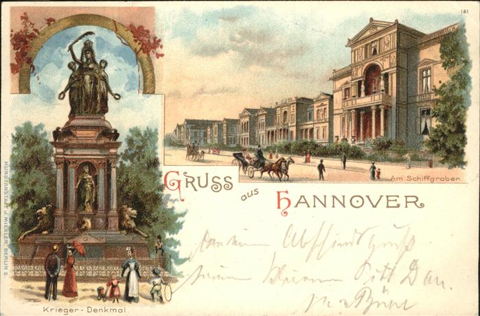 Hannover Am Schiffgraben Krieger-Denkmal