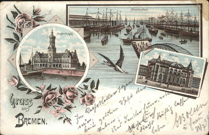 Bremen Freihafen Börse Hafenhaus