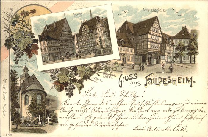 Hildesheim Andreasplatz Markt