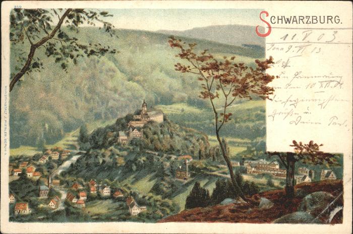 Schwarzburg Thueringer Wald