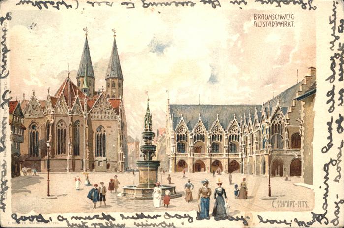 BRAUNSCHWEIG  CITY Altstadtmarkt