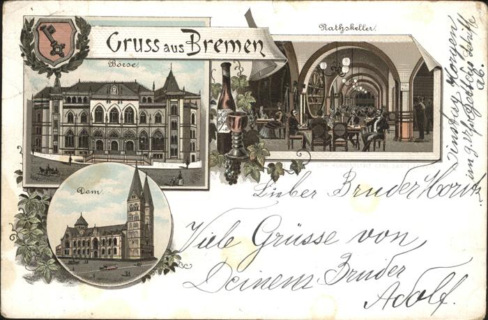 Bremen Ratskeller Dom Börse