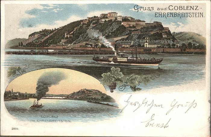 Koblenz Rhein Ehrenbreitstein