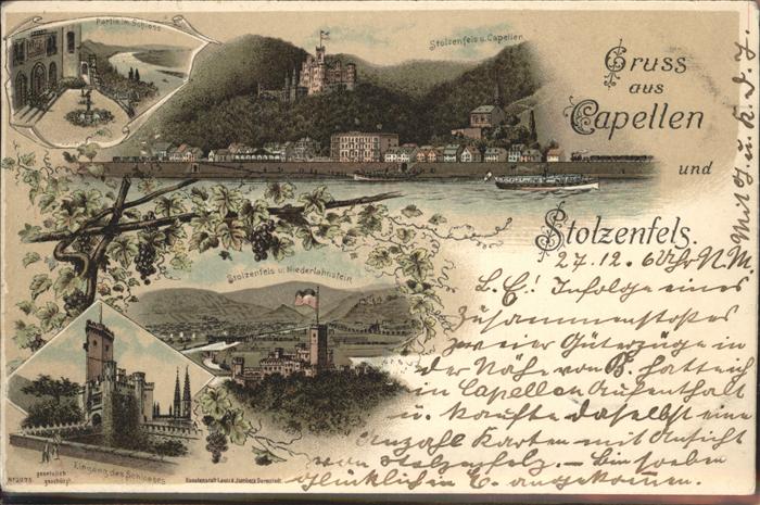 Kapellen-Stolzenfels Stolzenfels