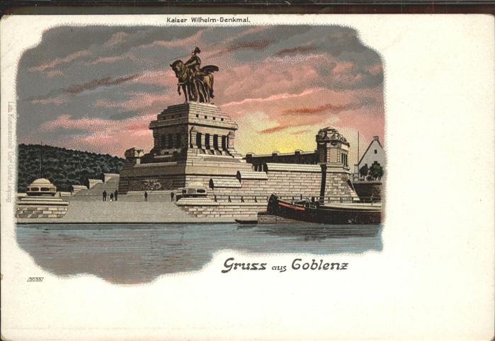 Koblenz Rhein Kaiser Wilhelm-Denkmal