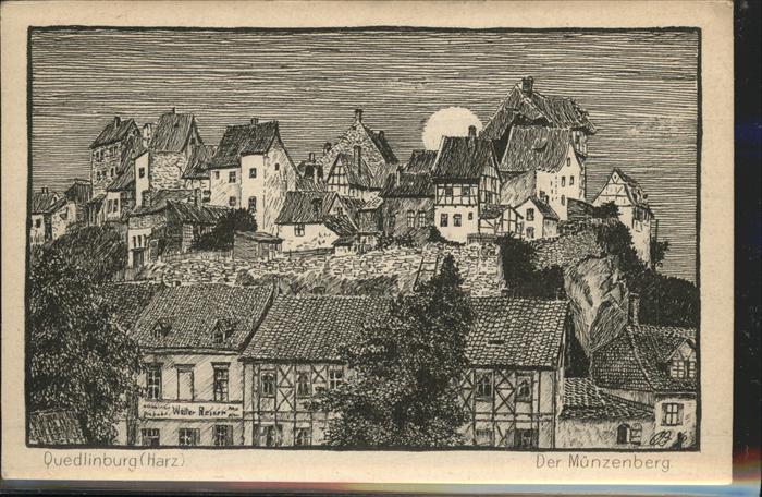 Quedlinburg Harz Der Muenzenberg