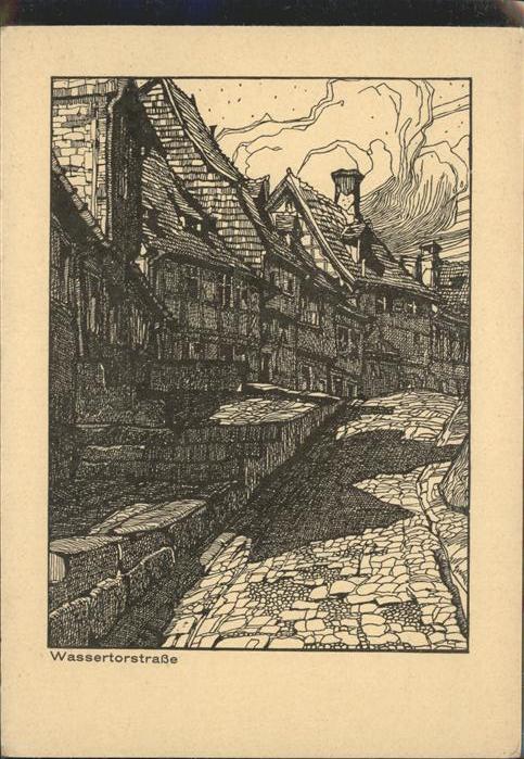 Quedlinburg Harz Wassertorstrasse