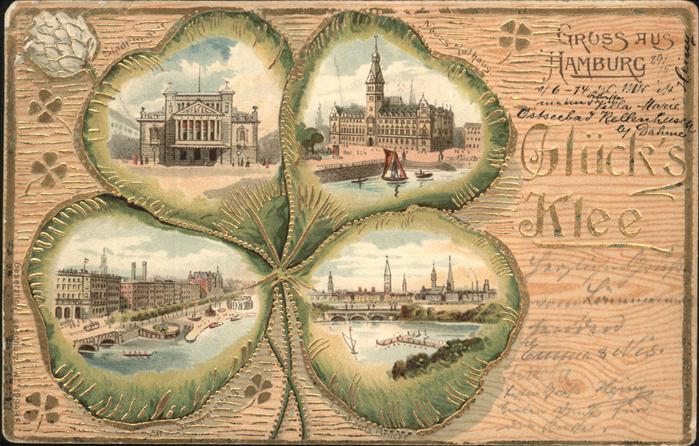 Hamburg Stadttheater Neues Rathaus Jungfernstie