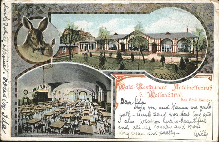 Wolfenbuettel Wald-Restaurant Antoinettenruh